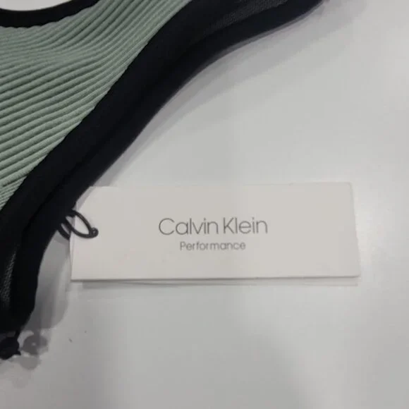 Calvin Klein Seamless Ribbed Sports Bra - Picture 6 of 7